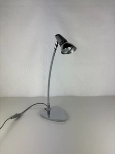 Jolie Lampe de Bureau Argenté Vintage, Art Déco Vintage - Picture 1 of 23
