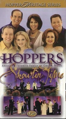 HOPPERS...."SHOUTIN TIME".....RARE LIVE GOSPEL CONCERT VHS  - Image 1 of 3