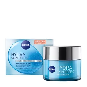 Nivea Hydra Skin Effect Pure Hyaluronic Acid WAKE-UP Day Gel 50ml - Picture 1 of 4