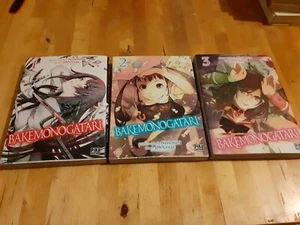 BAKEMONOGATARI - Oh! Great/ NisiOisiN - Tomes 1 à 3 - Pika Edition - Imagen 1 de 3