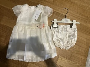 Luxus Baby Kleid 18M Armani Baby , 100% Seide, neu mit Etikett, sehr Edel - Bild 1 von 5