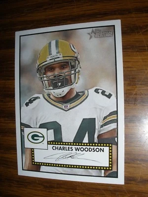 2006 Topps Heritage  #130 Charles Woodson Green Bay Packers  NrMt - Image 1 of 2