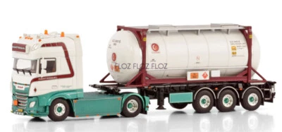 1:50 for WSI for DAF XF CAB MY2017 4X2 30FT CONTAINER TRAILER-3 AXLE + CONTAINER - Image 1 of 4