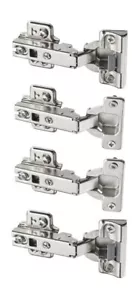 4 Packungen (16 Softclosing Scharniere) Ikea KOMPLEMENT für PAX Rahmen 302.145.04 (Q) - Bild 1 von 7
