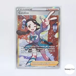 Candice 113/098 SR S12 Full Art Paradigm Trigger Pokemon TCG Card Indonesia - Picture 1 of 5