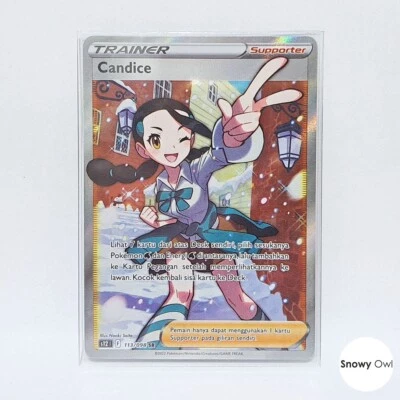 Candice 113/098 SR S12 Full Art Paradigm Trigger Pokemon TCG Card Indonesia - Image 1 of 4