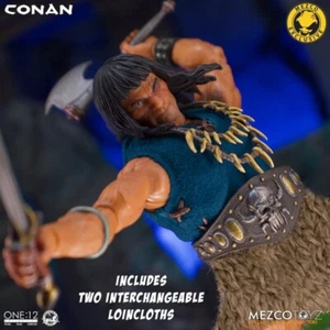 MEZCO One:12 CONAN the CONQUEROR figure Exclusive New SEALED - Picture 1 of 24