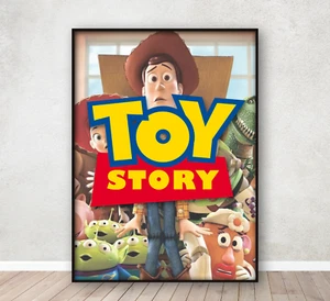 Póster de logotipo de Toy Story dormitorio infantil estampado artístico en pared enmarcado A4 - Imagen 1 de 5