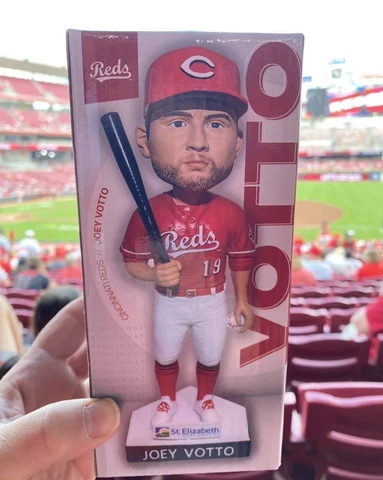2023 Cincinnati Reds Joey Votto Bobblehead SGA NIB 6/3 IN HAND Cover