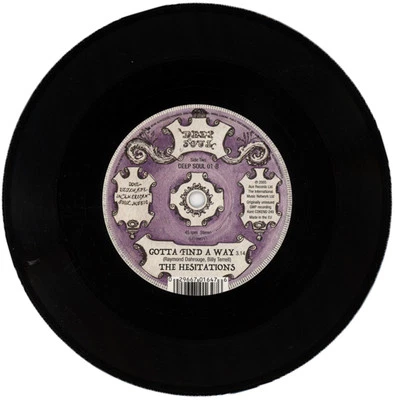 THE HESITATIONS / JAIBI "GOTTA FIND A WAY c/w YOU GOT ME" DEEP SOUL - Image 1 of 2