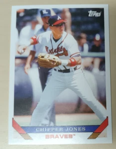 2023 Topps Throwback Thursday - CHIPPER JONES #33 - Atlanta Braves - Picture 1 of 2