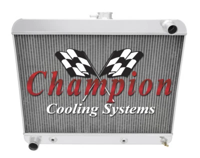RN Champion 2 Row All Aluminum Radiator for 1963 - 1965 Buick Riviera V8 Engine - Imagem 1 de 4