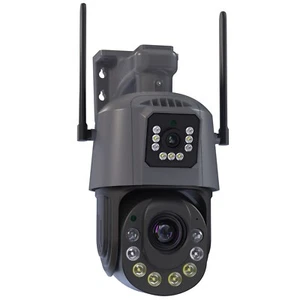 6MP Security WiFi CCTV Camera Dual Wide View Lens 36x Zoom IP66 Human Tracking - Bild 1 von 13
