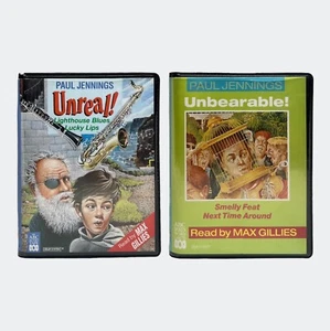 Paul Jennings ¡Inreal! Cinta de casete + VACÍA ¡Insoportable! Estuche de casete - *LEER* - Imagen 1 de 24