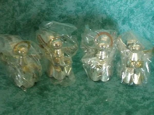 VINTAGE REGAL SILVER ANGEL NAPKIN HOLDERS"CHOIR SINGERS"~4~NIOB~HONG KONG - Picture 1 of 5