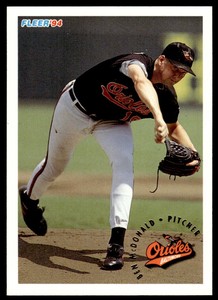1994 Fleer Ben McDonald Baltimore Orioles #8