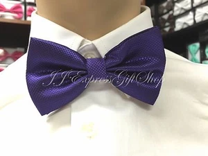 NEW Style Texedo Classic BowTie Neckwear Adjustable Men Women's Bow Tie - Picture 1 of 17