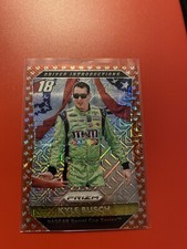 2016 Panini Prizm NASCAR Driver Introductions Kyle Busch #76 Red Flag #’d /75🔥