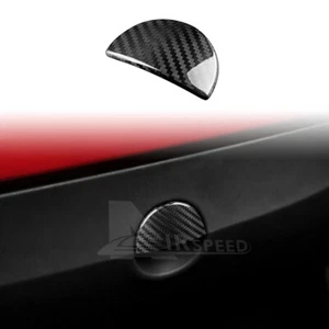 Cubierta de interruptor de guantera de pasajero de fibra de carbono REAL HARD para Fiat 500 Abarth 595 - Imagen 1 de 9