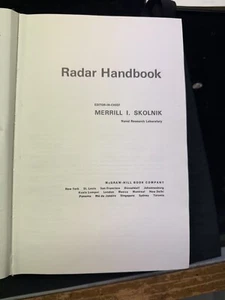 (BF44) RADAR HANDBOOK MERRILL I. SKOLNIK - Bild 1 von 4