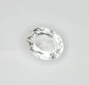 Certified Natural White Sapphire 2.52 Ct Loose Gemstone Untreated Sapphire Gems - Imagen 1 de 10