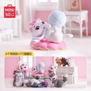 MINISO Cat plush Series Blind Box Confirmed Figure Toys Girlfriend Gifts - Picture 1 of 9