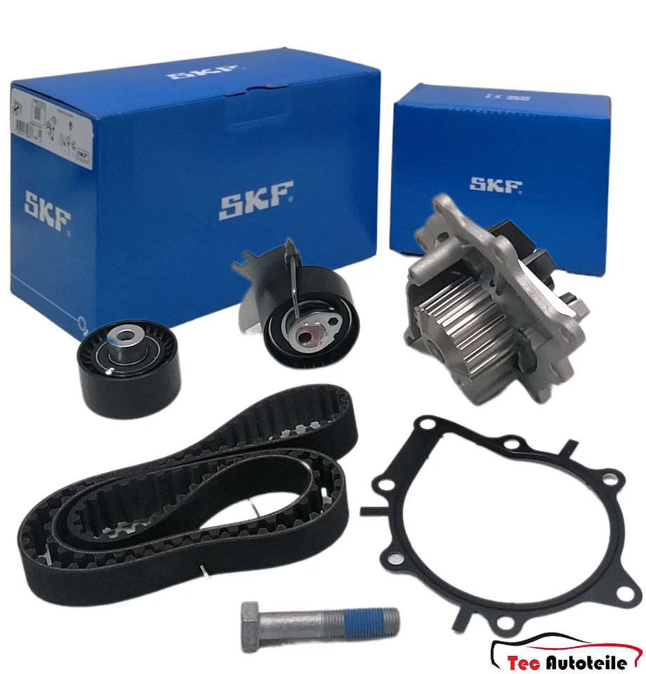 Juego de correas dentadas SKF con bomba de agua para Ford Mondeo V S-Max Kuga II III 2.0 TDCi - Imagen 1 de 1