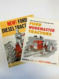 Vintage Ford Workmaster and Ford Diesel Tractor Brochures - Picture 1 of 5