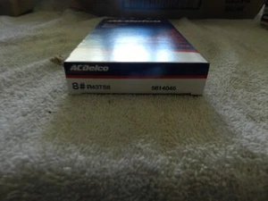 8 Spark Plugs Conventional ACDelco R43TS6 (8 pack) 5614046 - Picture 1 of 7