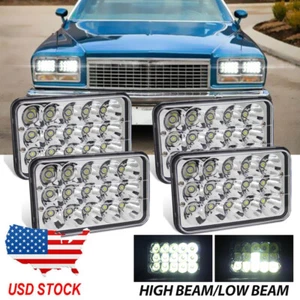 4pcs 4X6" LED Headlights Hi/Lo Light Sealed Headlamp For Buick LeSabre 1976-1986 - Bild 1 von 11