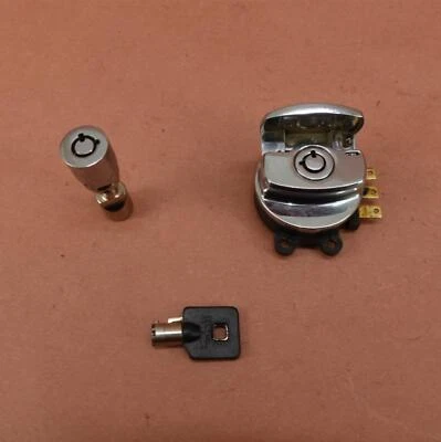 Harley Davidson Fat Boy 2000-2006 FLSTFI INTERRUPTOR DE ENCENDIDO JUEGO DE CERRADURA DE LLAVE HORQUILLA Foto 1 de 4