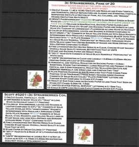 Scott #5201 Genuine Pl # Coil and CF issued as SHEET STAMP--not issued by USPS!! - Picture 1 of 1