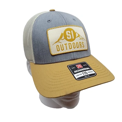 Richardson SI Outdoors Cap Snapback New with Tags Low-Pro 115 Trucker MD/LG - Image 1 of 4