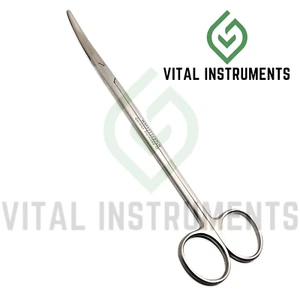 Metzenbaum Left Hand Dissecting Scissors 7" Curved Custom Made German Instrument - Picture 1 of 1