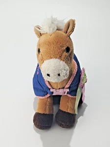 Die Spiegelburg Stofftier Pony NIXE STOFFTIER HORSE HELLBRAUN SATTELDECKE - Bild 1 von 13