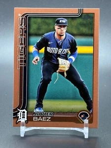 2025 Topps Serie 2 Oro #545 Javier Baez Detroit Tigers 422/2025 - Imagen 1 de 2