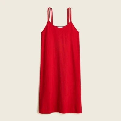 Vestido de dormir J Crew Skin X J.Crew Artículo BC016 Color: ROJO Talla: XX-GRANDE NUEVO pit-to Foto 1 de 4