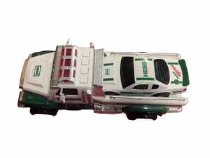 2011 Hess toy Truck and Race Car Preowned - Picture 1 of 5