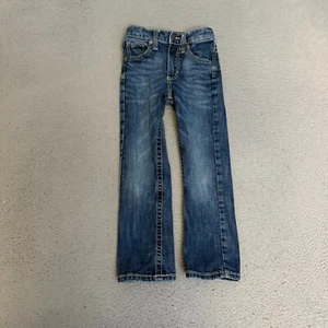 Wrangler 20X Jeans Boys Size 7 Slim Blue - Picture 1 of 10
