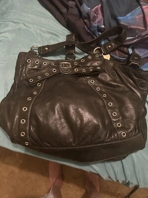 betsey johnson bolsos de mano grandes de cuero Foto 1 de 4