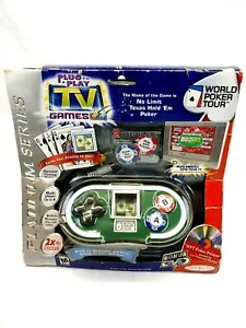 World Poker Tour Platinum Series Jakk Pacific No Limit Texas Hold'Em Plug n play - Picture 1 of 6