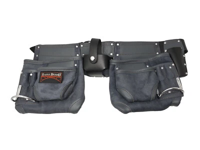 Barra Brand Heavy Duty Oil Tan Leather Double Tool Belt | Brand New