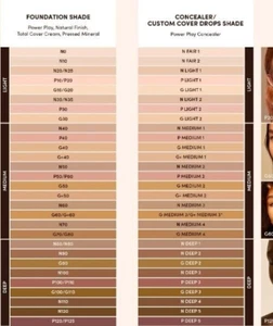 COVER FX Power Play Foundation 1.18fl oz NEW - *CHOOSE SHADE* - Picture 1 of 2