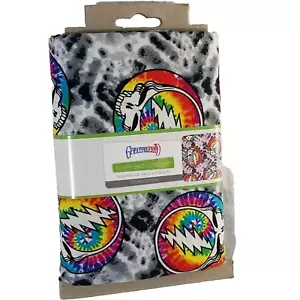Tela Grateful Dead Licencia Algodón 1 Yarda Corte 43" Ancho Costura Hobby Artesanía - Imagen 1 de 3
