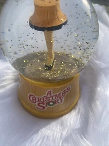 A Christmas Story Leg Lamp Light-Up Collectible Snow Globe | 6 Inches Tall. New. - Picture 1 of 7
