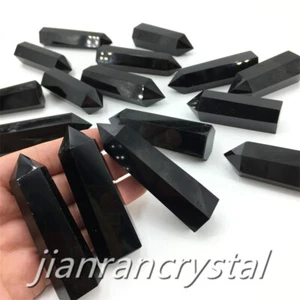 Natural Obelisk Crystal Obelisk Crystal Wand Quartz Point Tower Healing 1pc - Picture 1 of 15