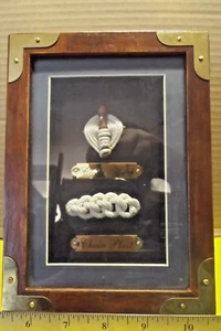 HANDSOME MAN'S WOOD JEWELRY TINKET BOX WITH WINDOW & ROPE KNOTS - Picture 1 of 8