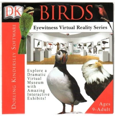 DK Eyewitness Virtual Reality: Birds (PC-CD, 1996) for Windows -NEW CD in SLEEVE - Image 1 of 2