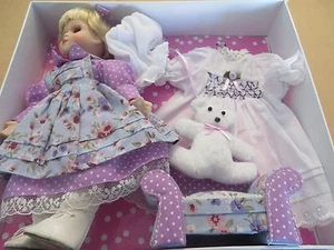 CAMEO KIDS COLLECTION Puppe mit Zubehör rosa weiß Tragetasche bezaubernd! - Bild 1 von 5