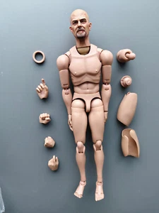Figura de acción Walter White Bryan Cranston modelo traje escala 1/6 cuerpo 12" - Imagen 1 de 6